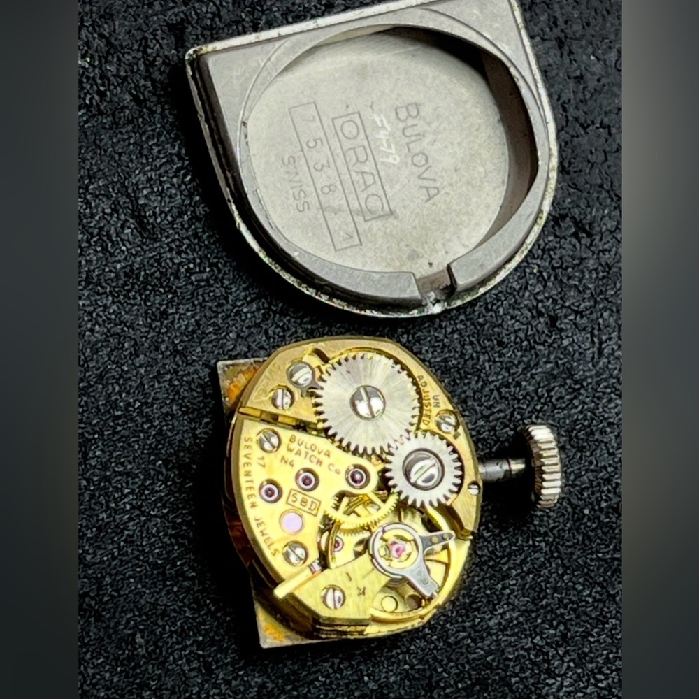 BULOVA DIOR ladies Watch LOGO (CD) design mechanical manual winding. - Picture 17 of 17